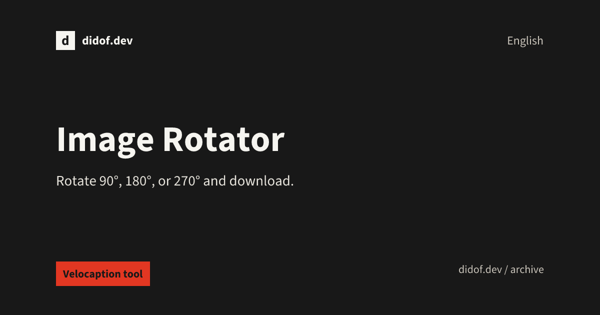 Image Rotator